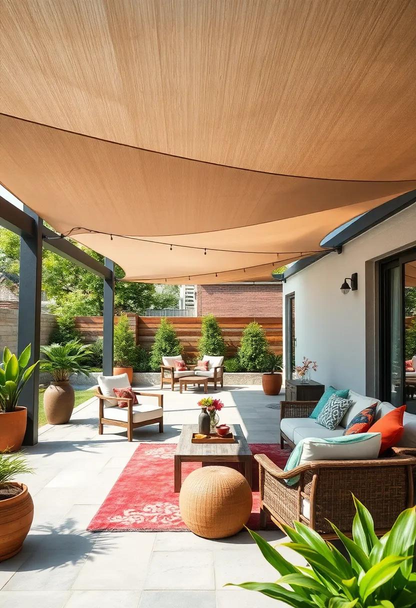 Use modular shade sails that can be configured differently based on your needs, ‌allowing for customization of your⁣ patio space