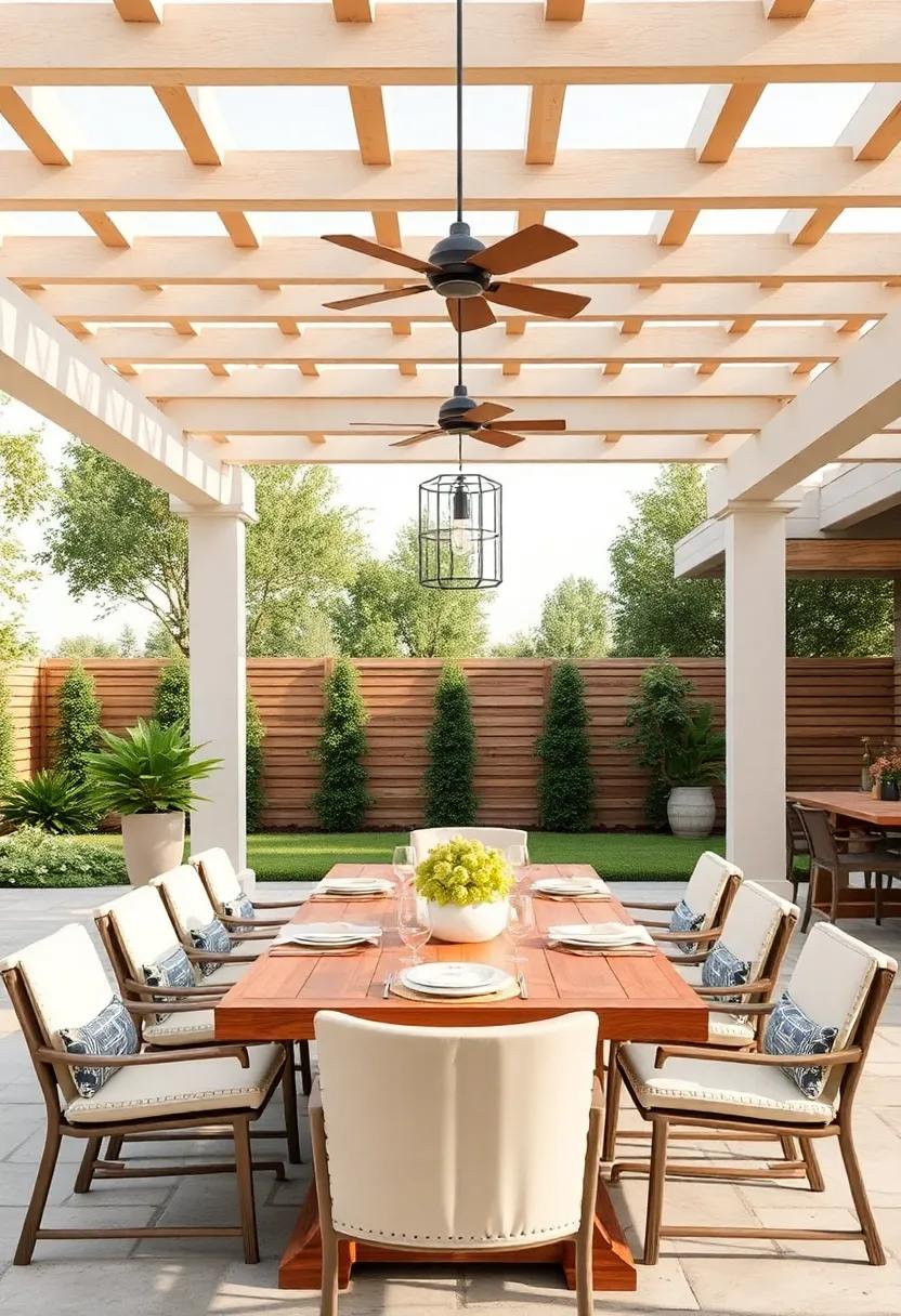 Family-Friendly: Designing a Pergola Space for Gatherings and celebrations