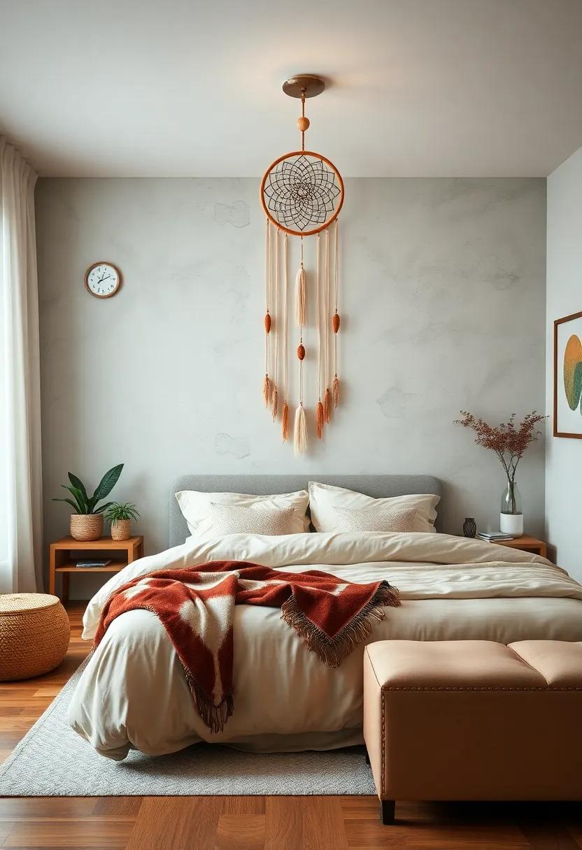 Craft your own dreamcatcher or wall hanging to add​ a unique, handmade touch to your⁣ bedroom