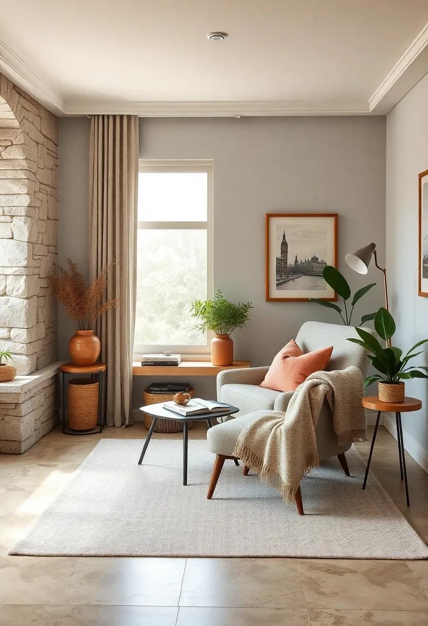 Design a cozy reading nook with personalized cushions, ‌a⁢ favorite⁤ throw blanket, ⁣and a statement ‌chair for comfortable escape