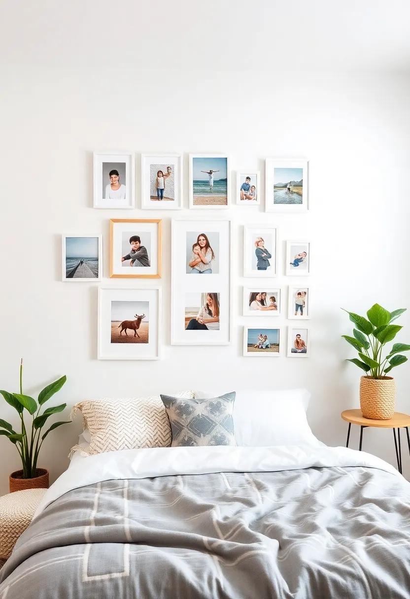 Crafting a Gallery Wall with Family Photos and Cherished Memories