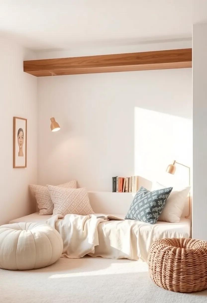 Creating a Cozy Reading Nook with Soft Textiles and Ample Lighting