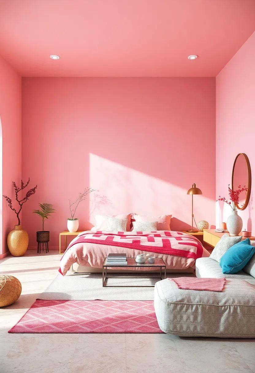 Cherry Blossom: A​ refreshing,‌ soft pink that’s uplifting and perfect for a serene yet lively atmosphere