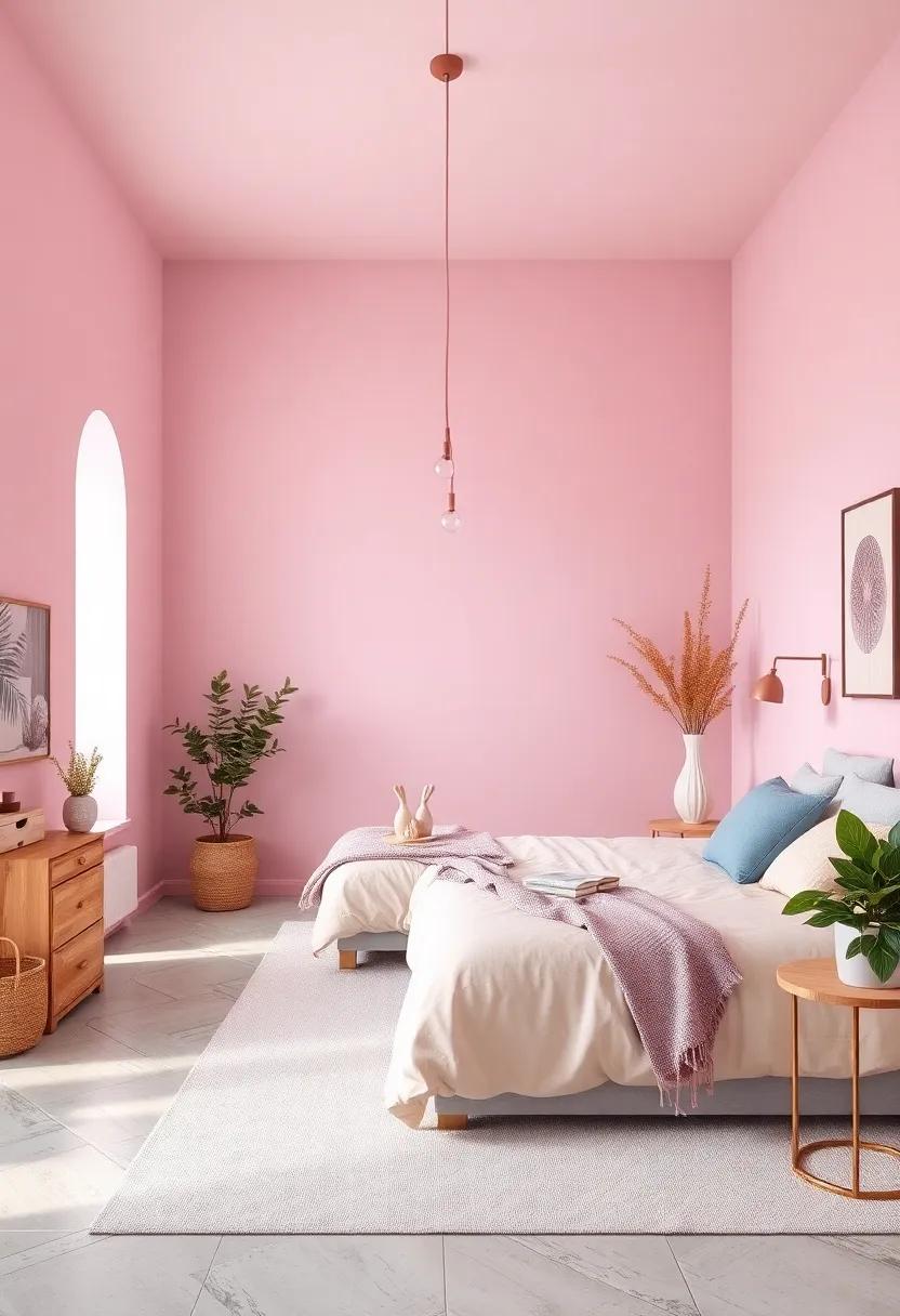 Lavender Blush: A⁢ fresh blend of‌ pink‌ and lavender that offers a soothing vibe and enhances​ relaxation