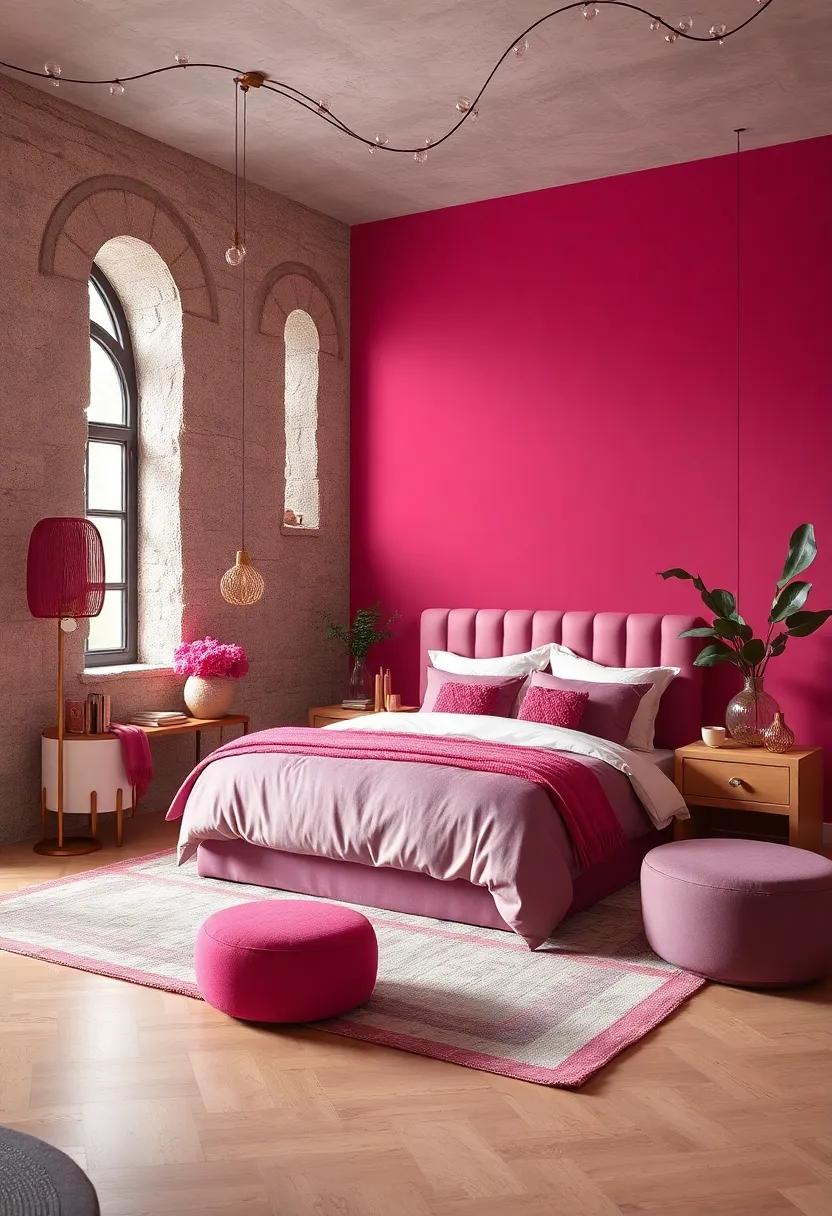 Raspberry Dream: ⁣A rich and ⁣deep pink that adds drama⁤ and sophistication,perfect for creating an opulent feel