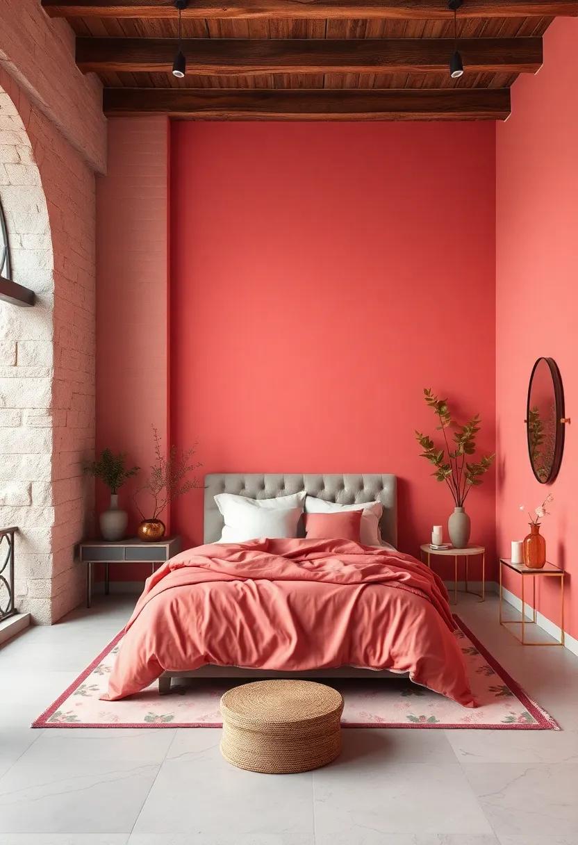 Tangerine Blush: A dreamy blend of pink and orange that radiates warmth, ‍making your⁣ space feel inviting