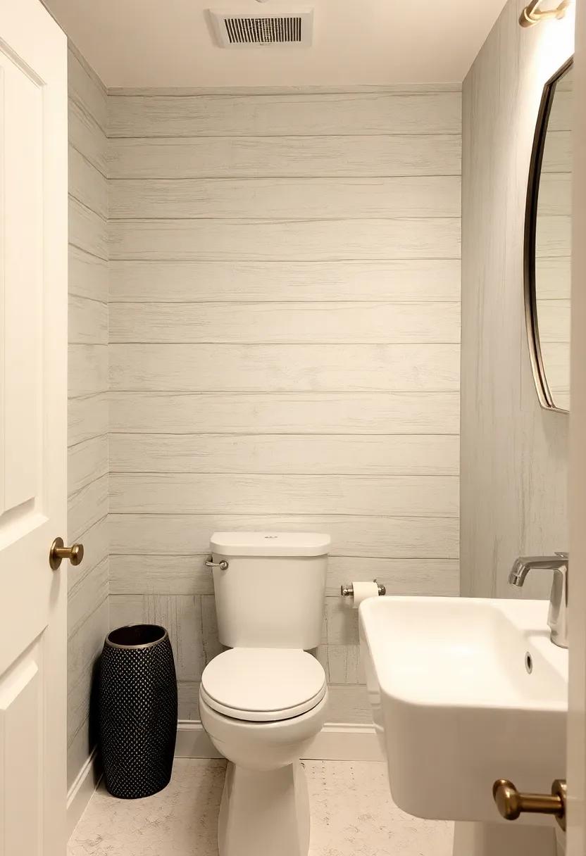 Chippy Paint: Embrace the vintage aesthetic with a chippy paint faux finish, bringing a nostalgic feel that pairs beautifully with modern fixtures