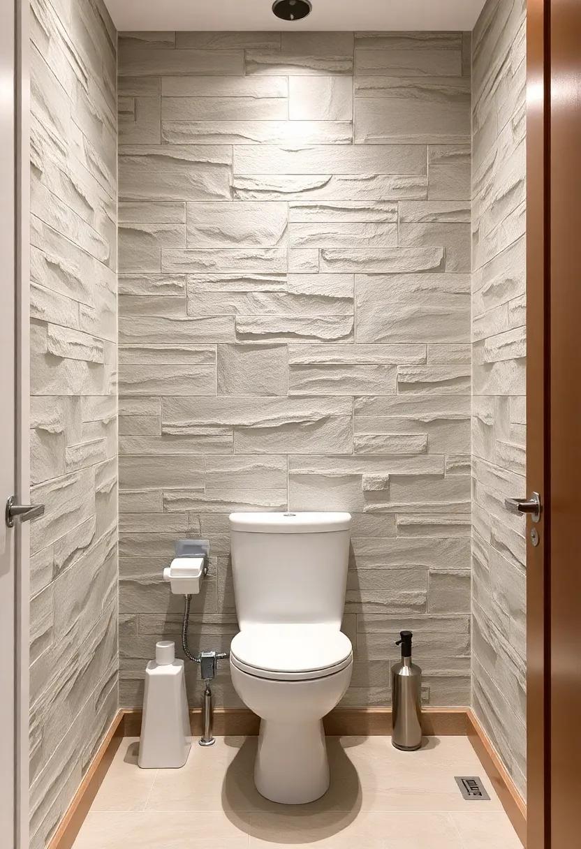 Stone Textures: Recreate natural stone textures for a rugged yet refined finish that brings an organic touch to your refined space