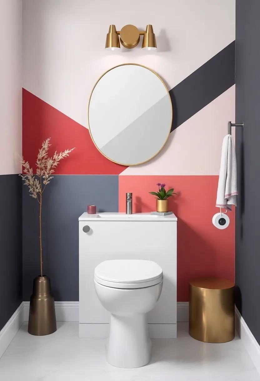 Color Blocking: Use bold color blocking techniques with contrasting faux finishes for a contemporary edge that is sure to make a statement