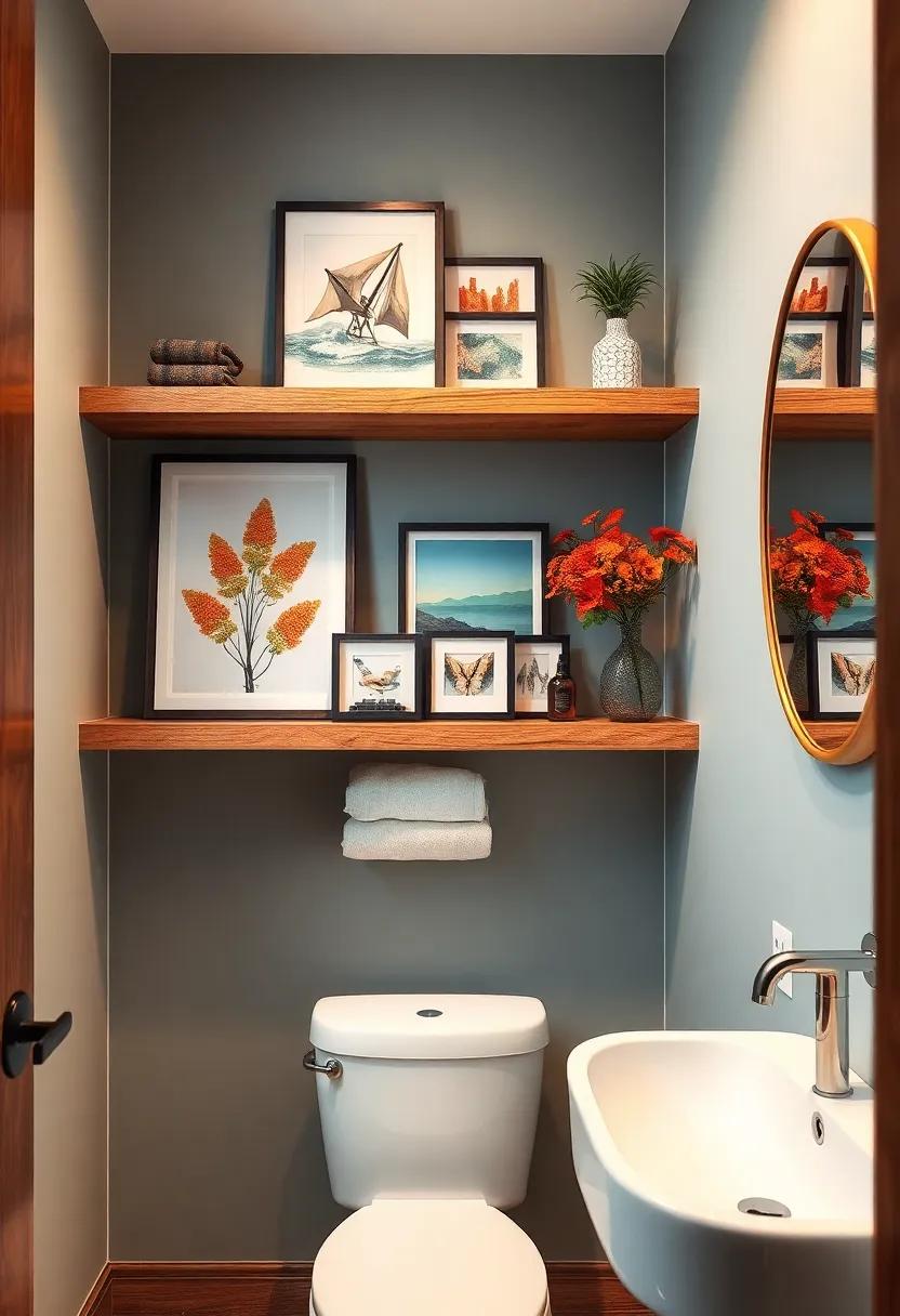 Artwork ​as⁢ Shelf Decor:⁢ Use your shelves to display​ small pieces⁣ of artwork or prints, ⁤merging functionality ‍with personal expression