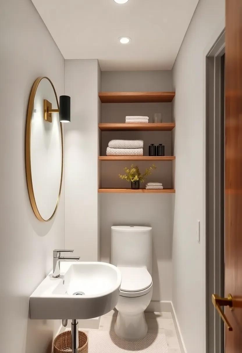 Monochromatic Scheme: ‍Stick‌ to a ​monochromatic‍ color palette ‌for⁤ a modern and sophisticated feel ⁣that creates unity‌ throughout your powder⁣ room