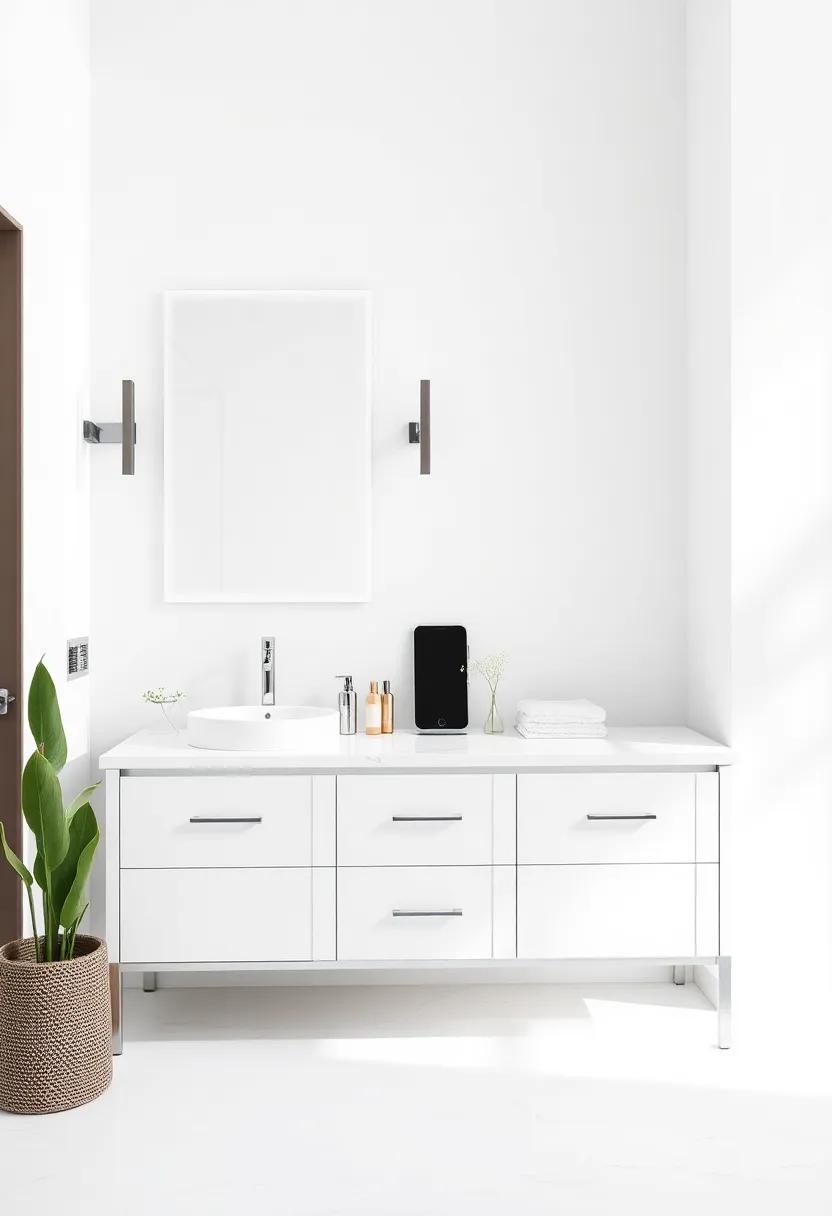 Smart Technology: Integrating Modern Innovations into Your Powder Room Vanity