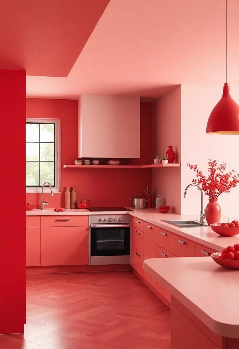 The Allure of Red: Infusing Warmth and‍ Energy into Your Culinary space
