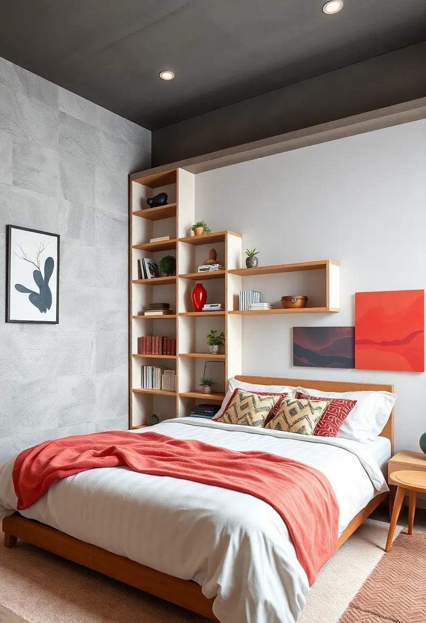 Modular Shelving: Incorporate flexible storage solutions that were popular in the 60s and 70s, offering both style and practicality