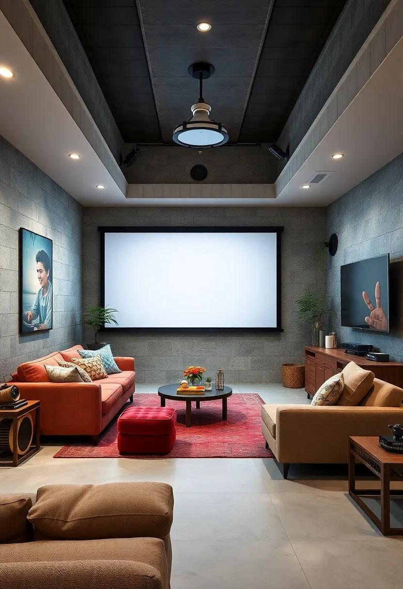 Classic Movie Screenings: Set up⁤ a⁤ movie night‍ corner complete‌ with ‍a projector or vintage-style screen‌ for ⁢screening ⁢classic films that shaped ‍generations