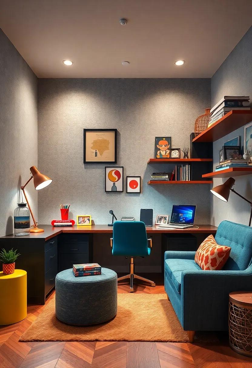 Funky Desk Accessories: Use quirky ‌desk‌ items that ‌reflect⁤ the⁤ flair of ⁢previous decades, such‌ as retro pencil⁢ holders or amusing paperweights