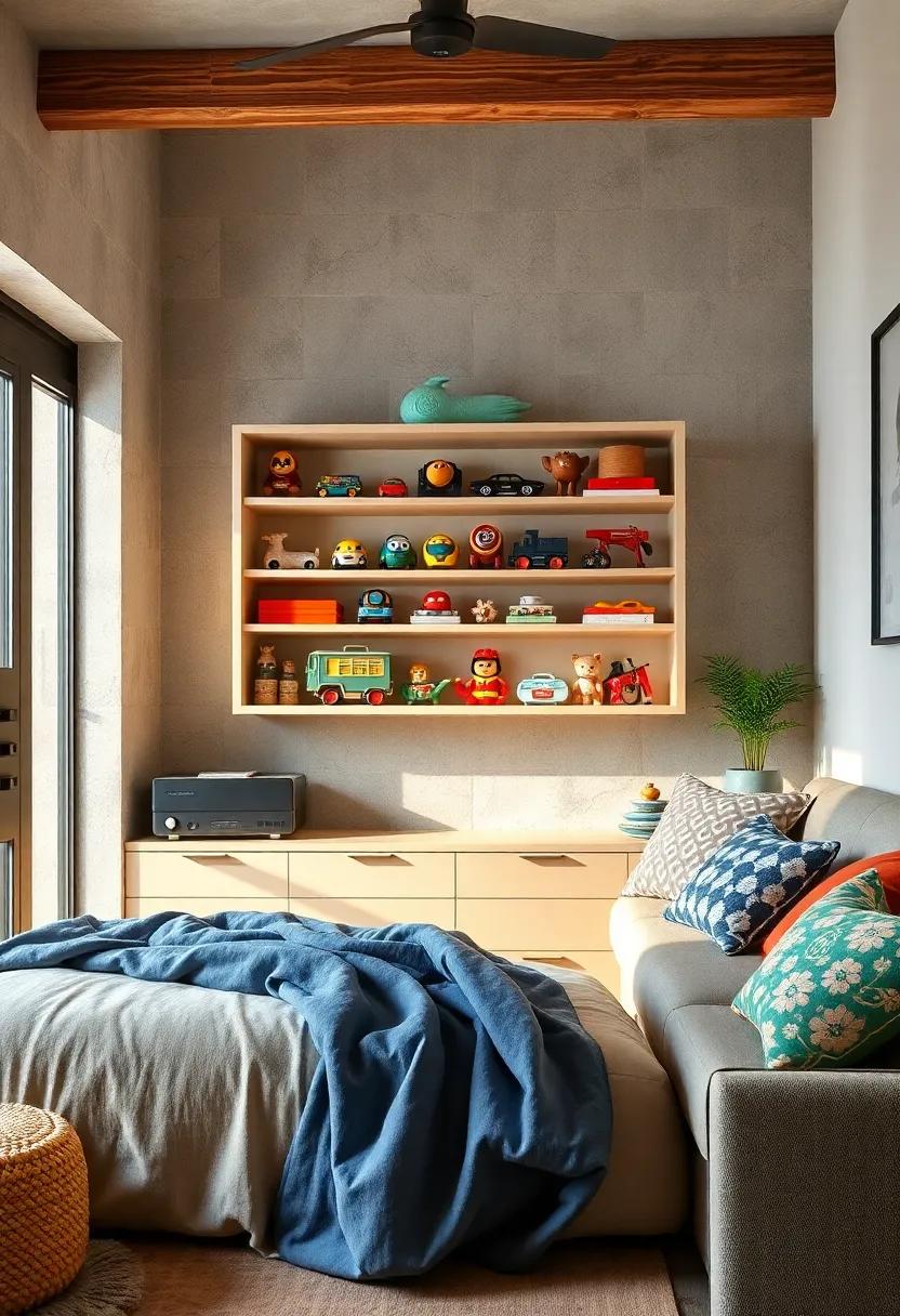 Retro ⁢Toy ‌display: Create a shelf dedicated ⁣to displaying beloved retro toys from your childhood, sparking fond memories and playful vibes