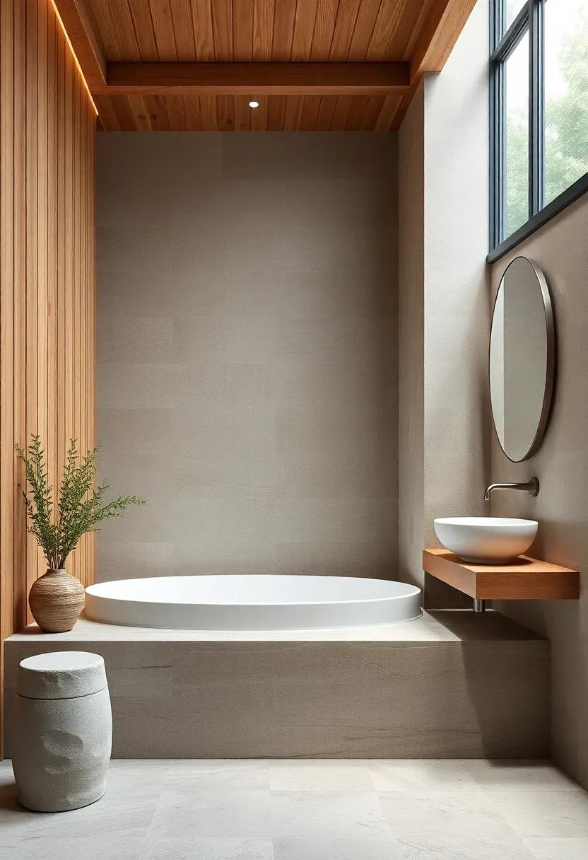 Natural Elegance: The Role of Stone Accents in Modern Bathrooms