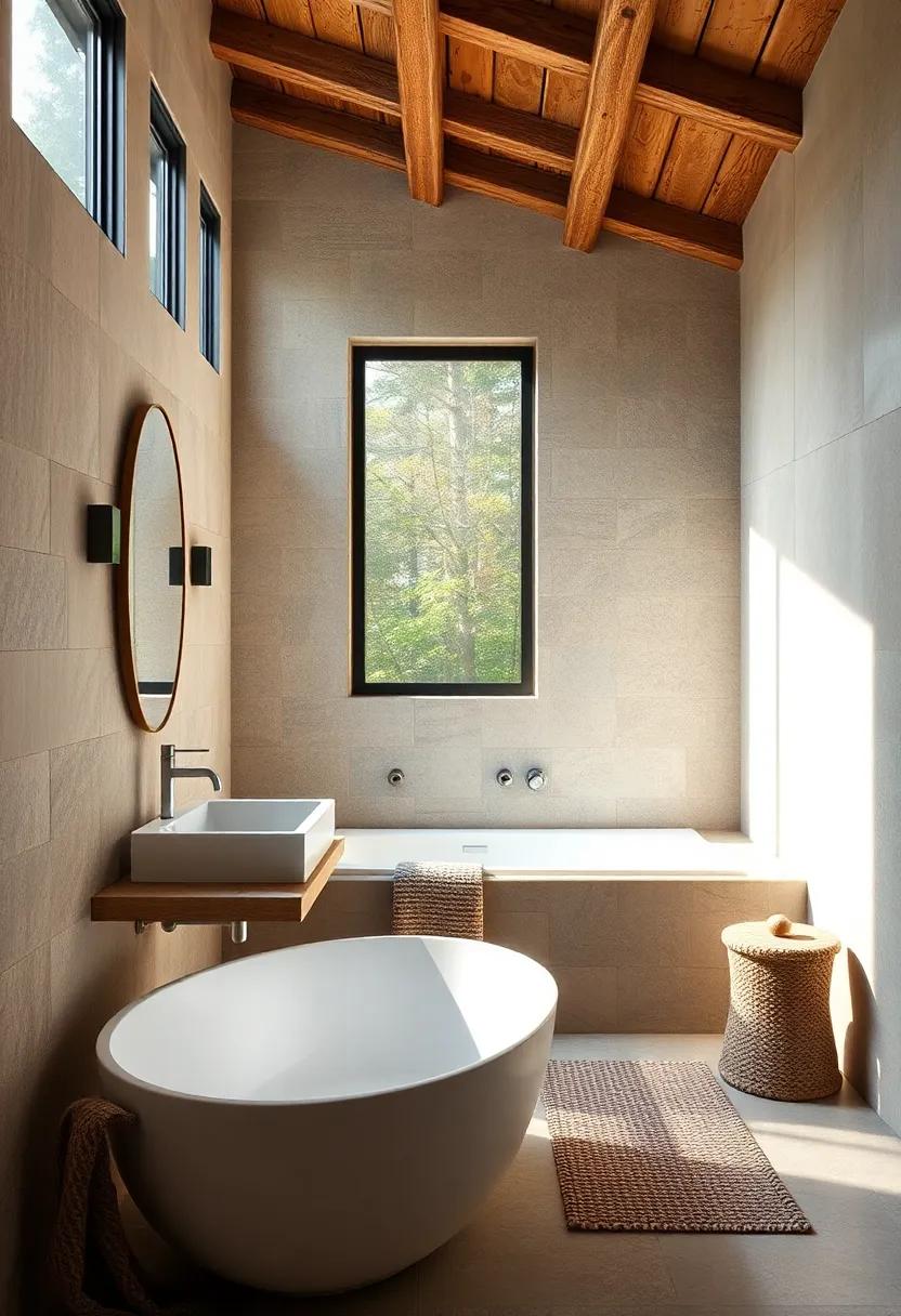 Illuminating Nature: ⁢the ⁤Role of Natural Light‍ in Rustic Bathrooms