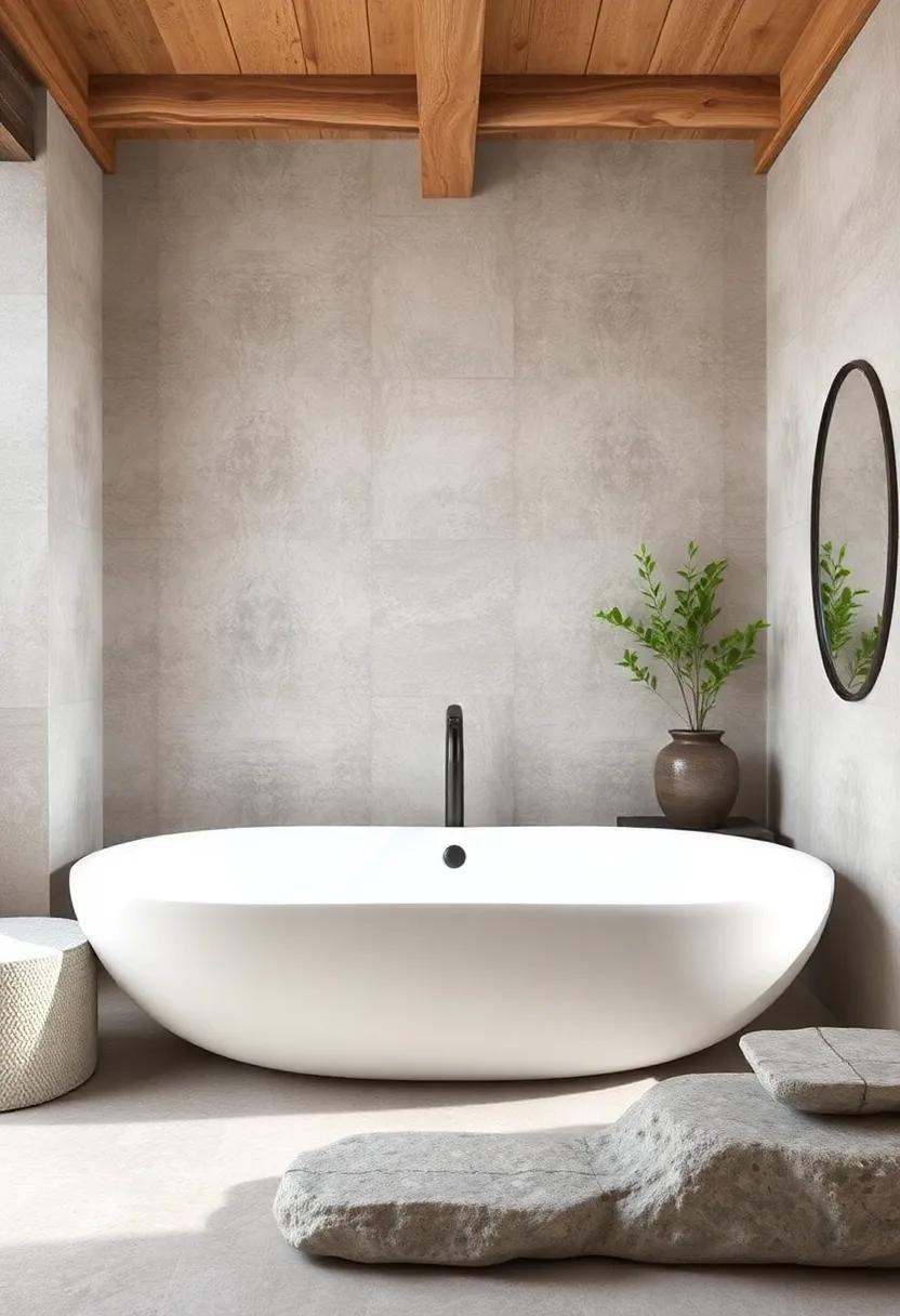 Creating a ⁣Zen Retreat: Incorporating nature for Bathroom​ Serenity