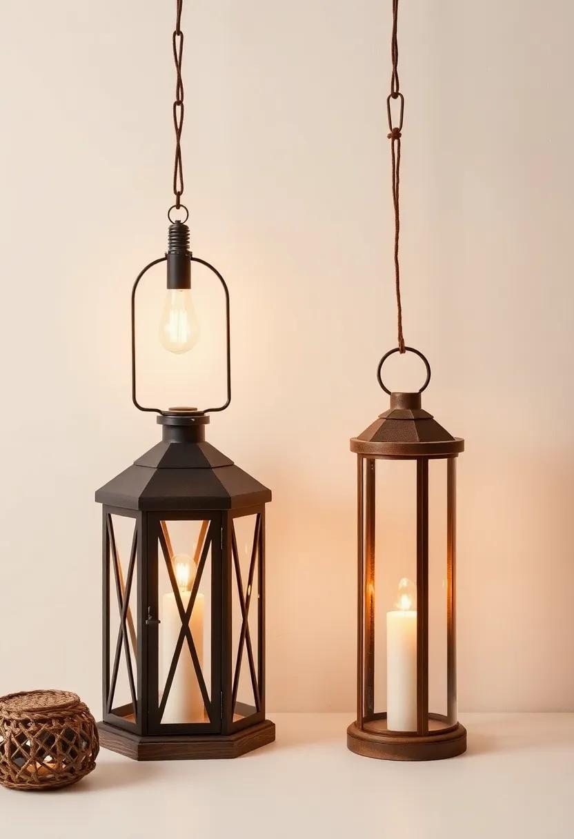 Creating Cozy Ambiance with lantern-Inspired rustic Lighting Options