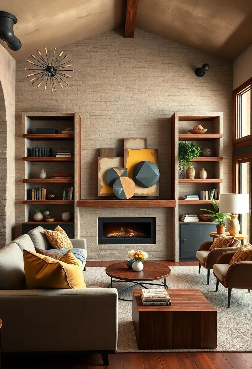 Vintage Suitcase Storage: Combine whimsy and functionality with a bookcase that incorporates vintage suitcases on shelves, turning your love for ‍travel into a unique storage solution