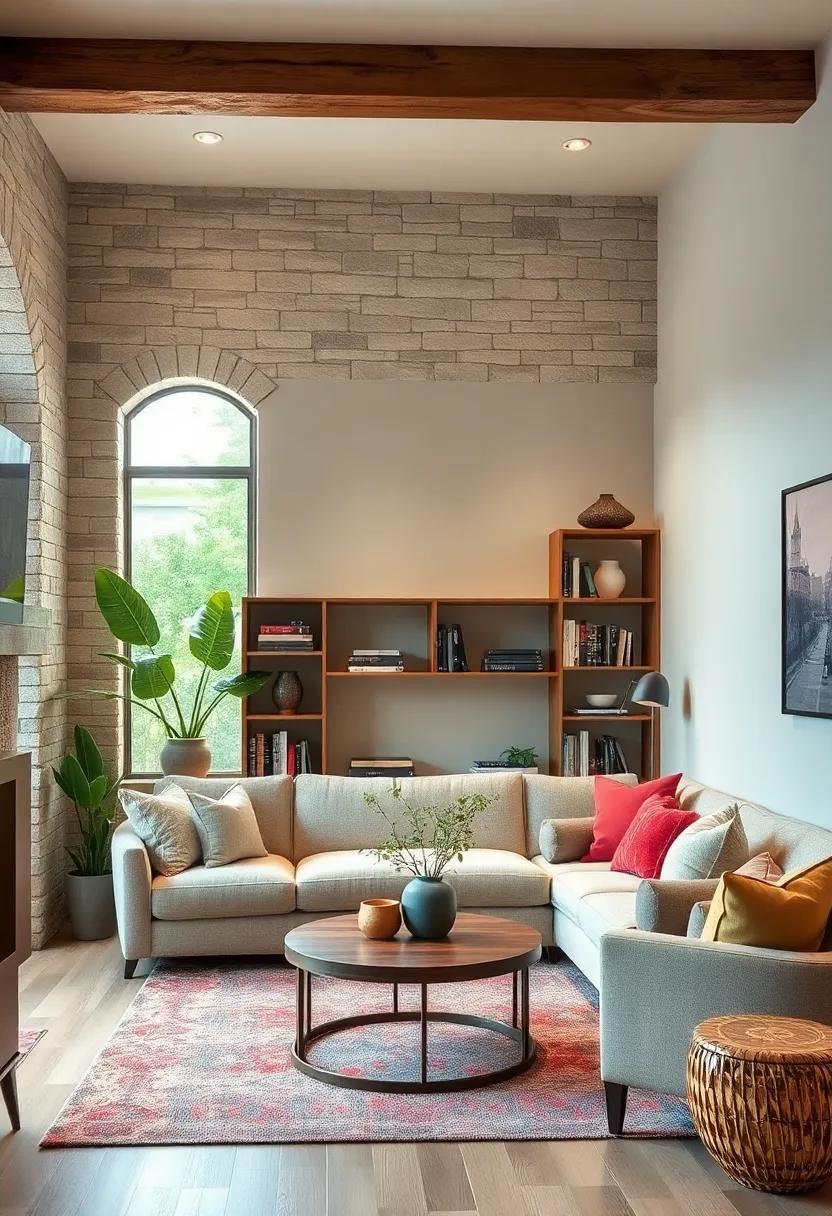 Rustic Corner Nook: Utilize a corner bookcase designed ⁣to snugly fit into tight spaces, offering ample storage while maximizing the cozy corners of your living⁣ room