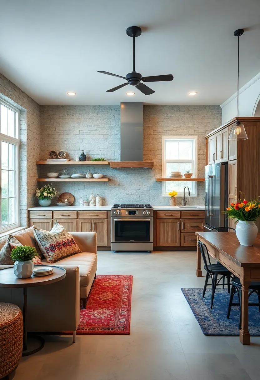 Discover the allure of a modern farmhouse kitchen, where handcrafted cabinetry and state-of-the-art appliances intersect, delivering both functionality and style