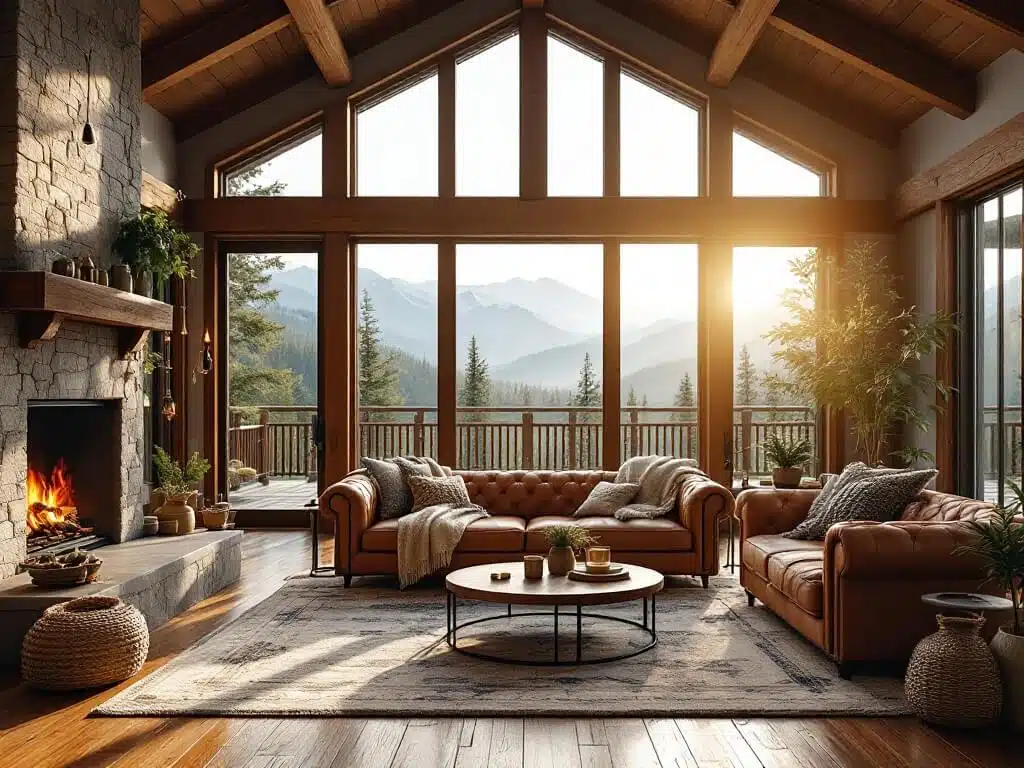 Cozy Cabin Interior Design: Blending Rustic Charm with Modern Comfort
