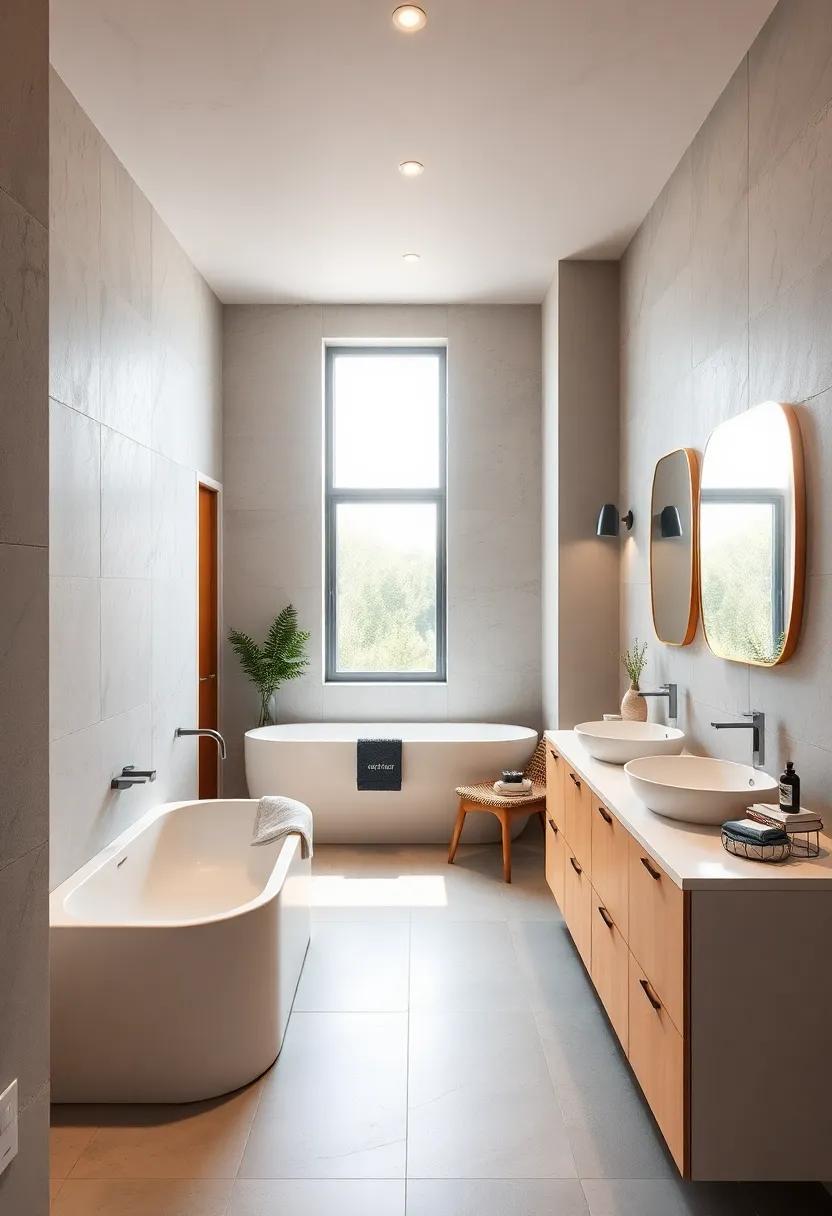 Break the⁤ mold with⁢ freestanding vanity units that combine ⁣form and function, offering a stylish⁣ alternative ⁢to​ traditional fitted ⁤cabinetry