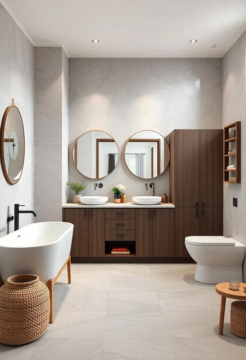 Conclude your bathroom journey with a seamless integration of⁢ cabinetry and accessories, crafting a⁤ cohesive⁢ look​ that takes ⁢your design to​ new heights