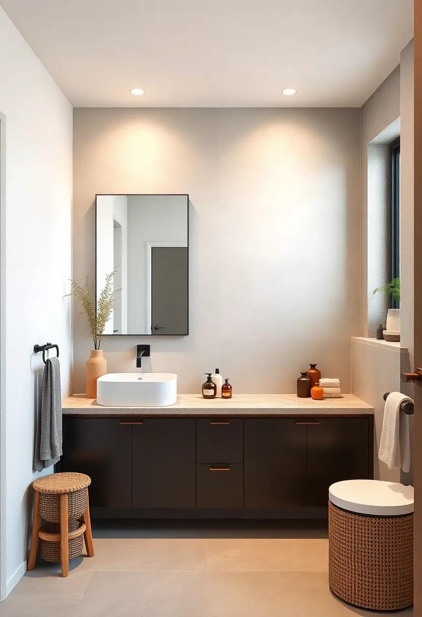 Showcase your unique style with mixed ​materials; pair ‍sleek metal cabinetry⁤ with wooden accents ⁣for⁢ an⁣ eye-catching visual effect