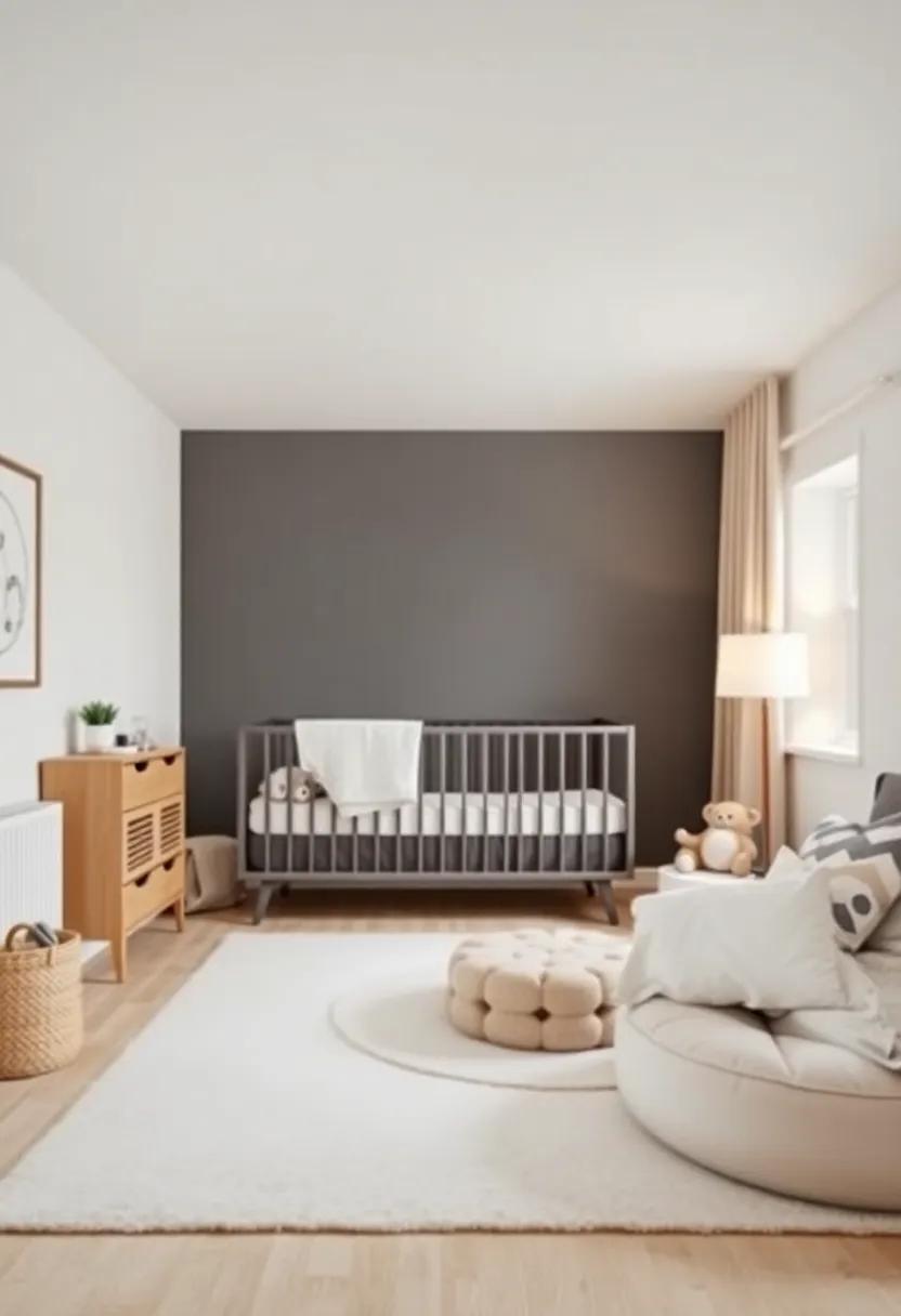 Innovative Use of Space ⁢in Compact Scandinavian Inspired nurseries