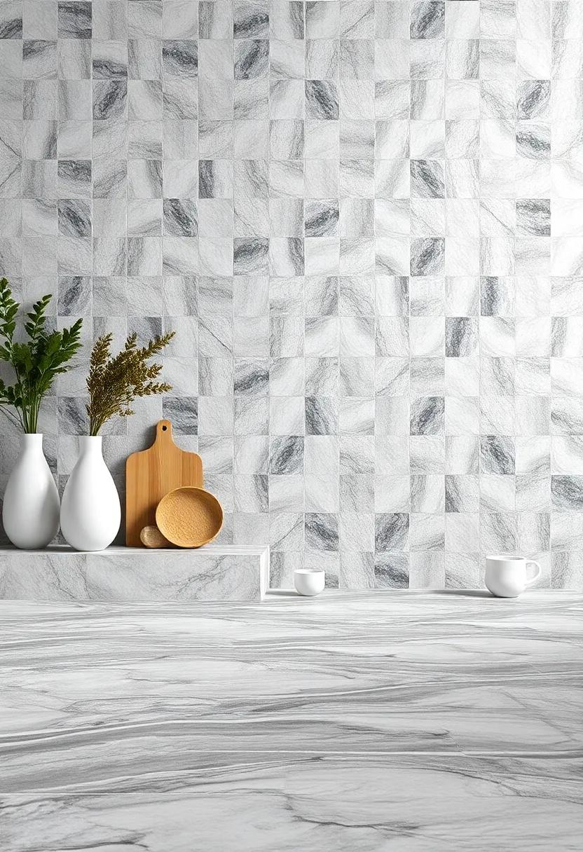 Submerged Textured Tiles: Channel the beauty of nature with divinely textured tiles that mimic the look and feel of river stones