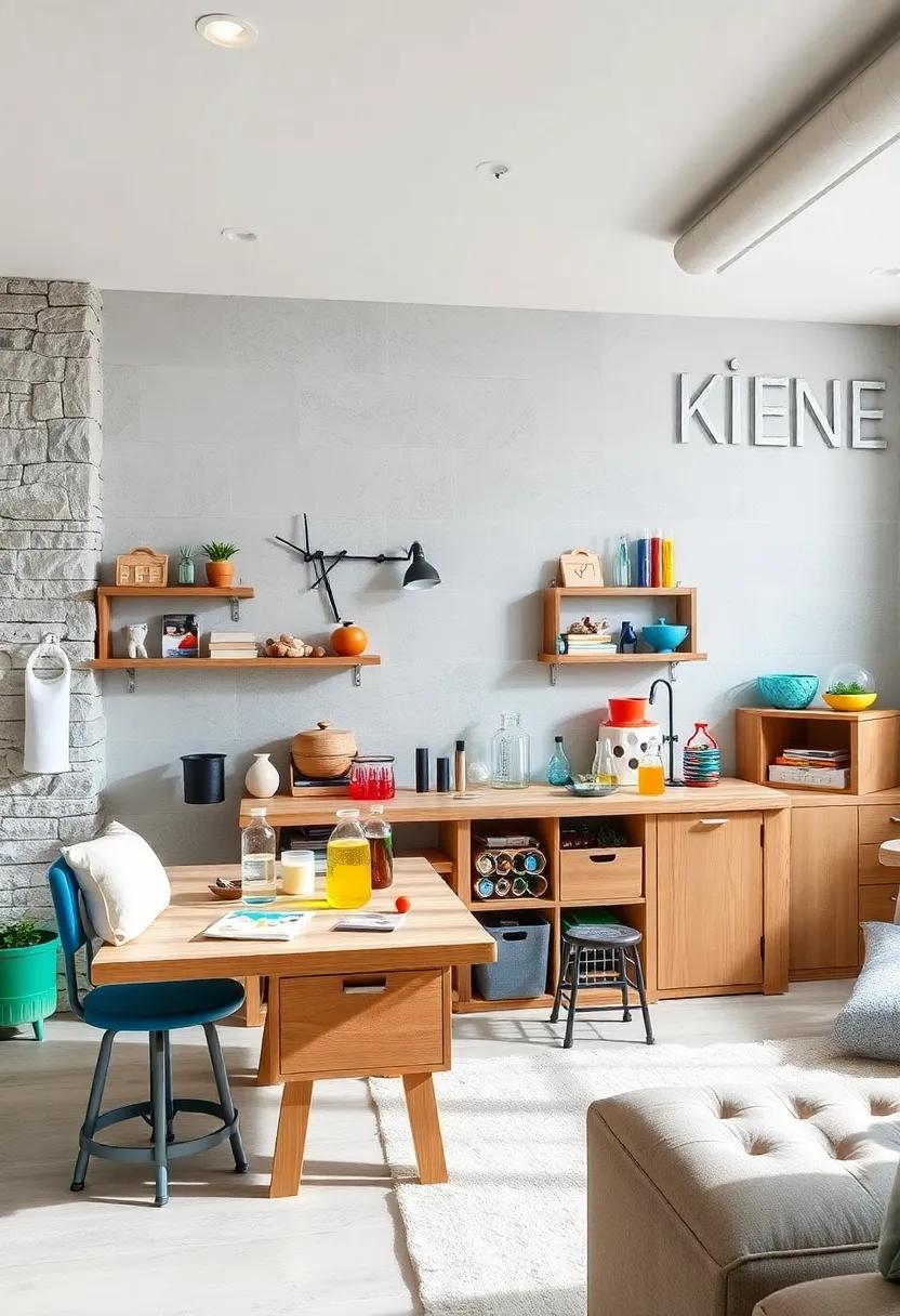 Science Experiment Station: Set up a kid-friendly science lab table with interactive toys and safe experiment kits to stimulate curiosity