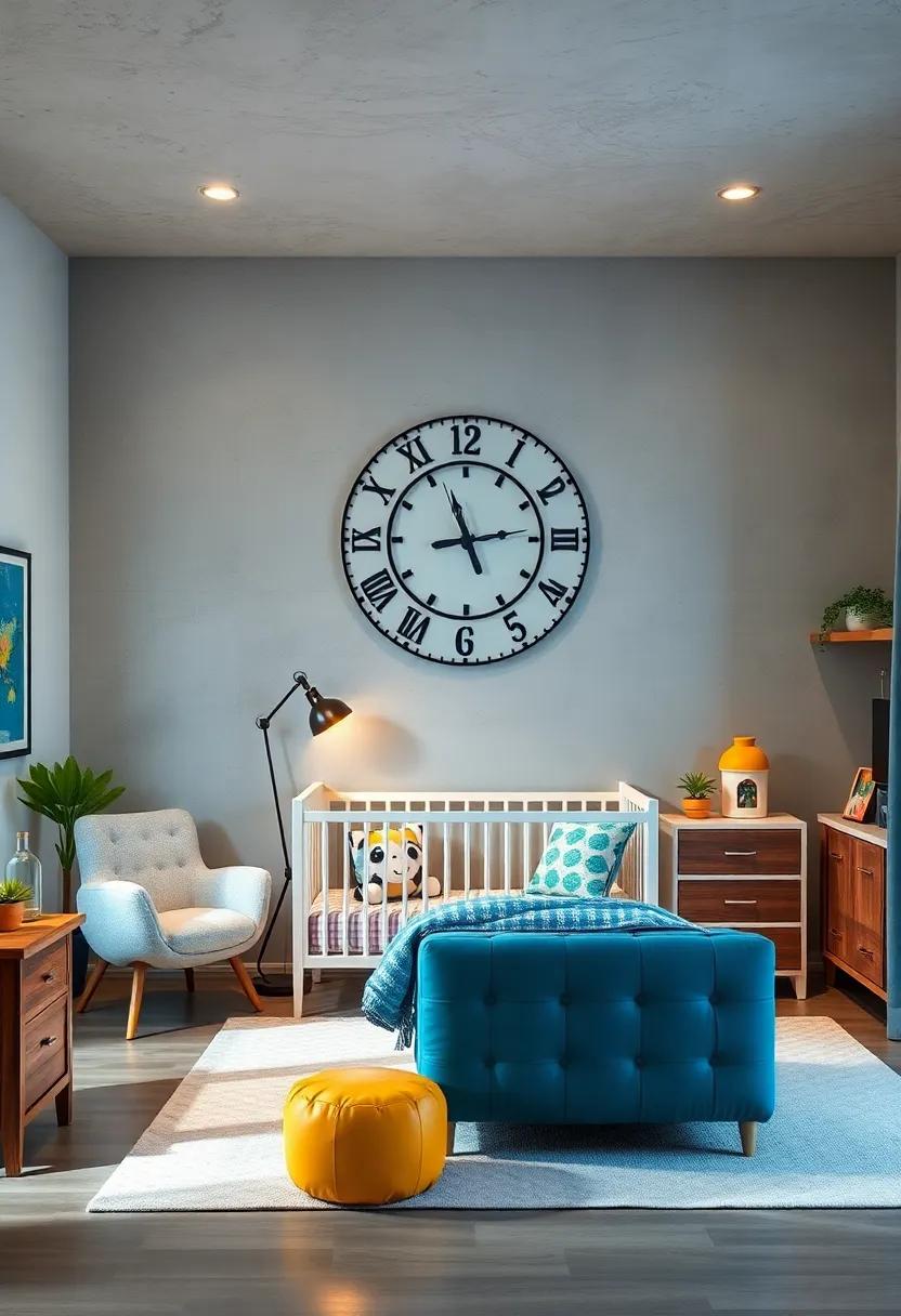 Time Zone Wall Clock: Install a wall clock that displays time zones from around the world, teaching him about different places and cultures