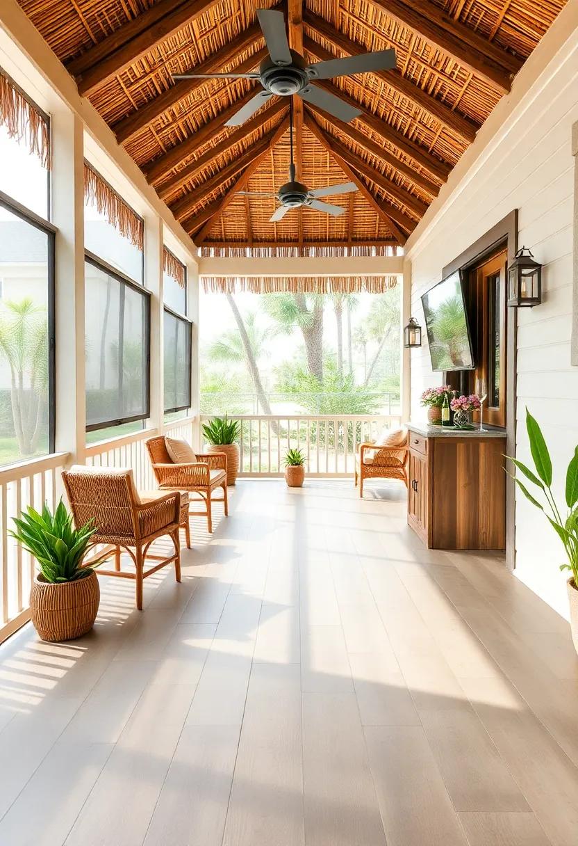 choosing ‍the Right Flooring to Complement Your tiki Porch Bar ⁤Setup