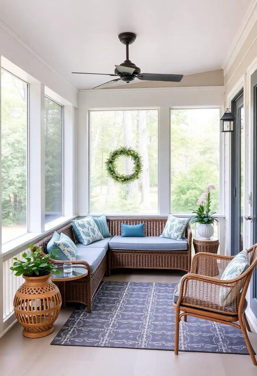 Personalizing Your Screened Porch with Decorative Accents