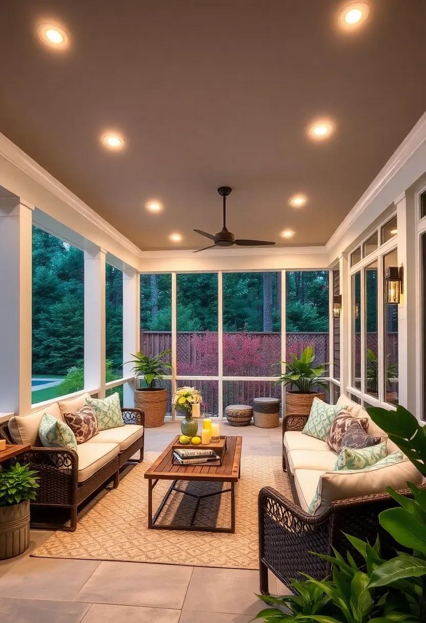 Mood Lighting: How Dimming Options Can Enhance Your Screened Porch