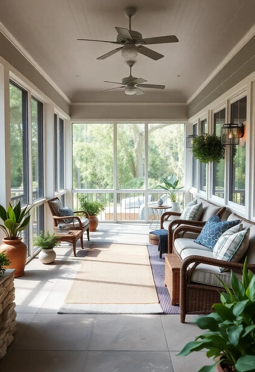 Capturing ​Ocean Breeze: The Magic of Screened Porches