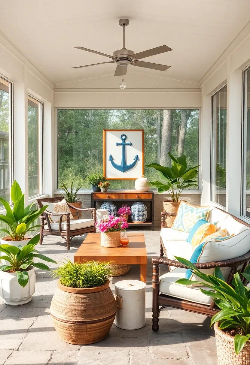 Playful Nautical art ​Pieces to Bring Joy to ‍Your Space