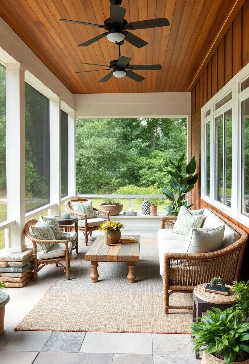 Reclaimed Wood Elements for Rustic Coastal Appeal