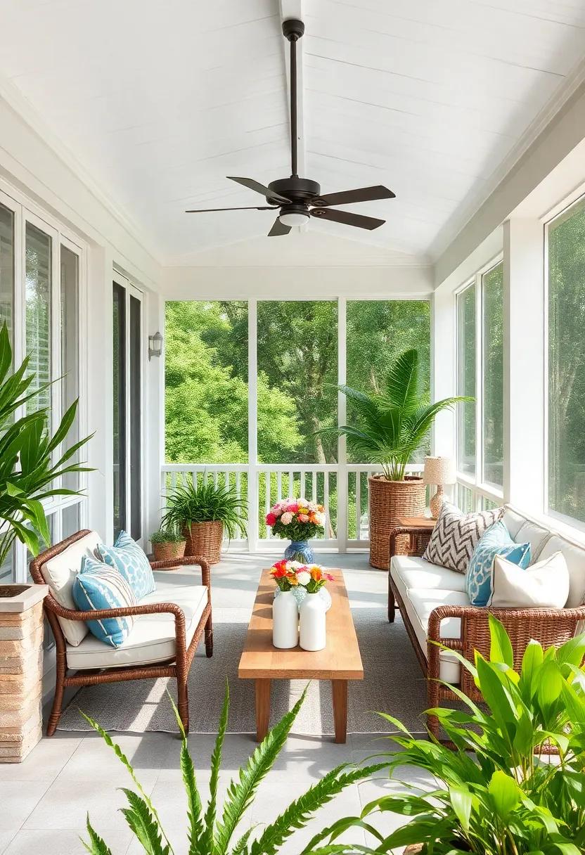 Understated Elegance: Minimalist Coastal decor⁣ choices