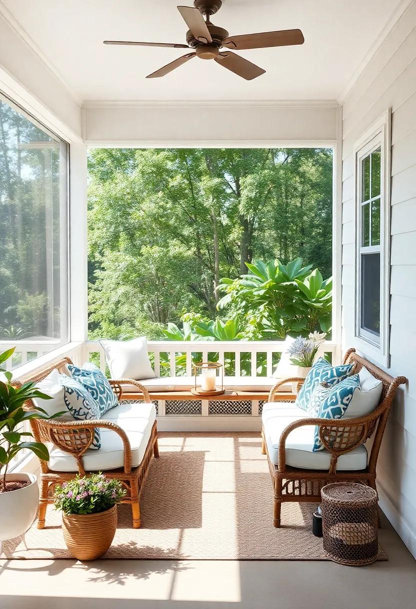 Add​ cushions to a ​wide window ledge‍ for an inviting, sunny spot