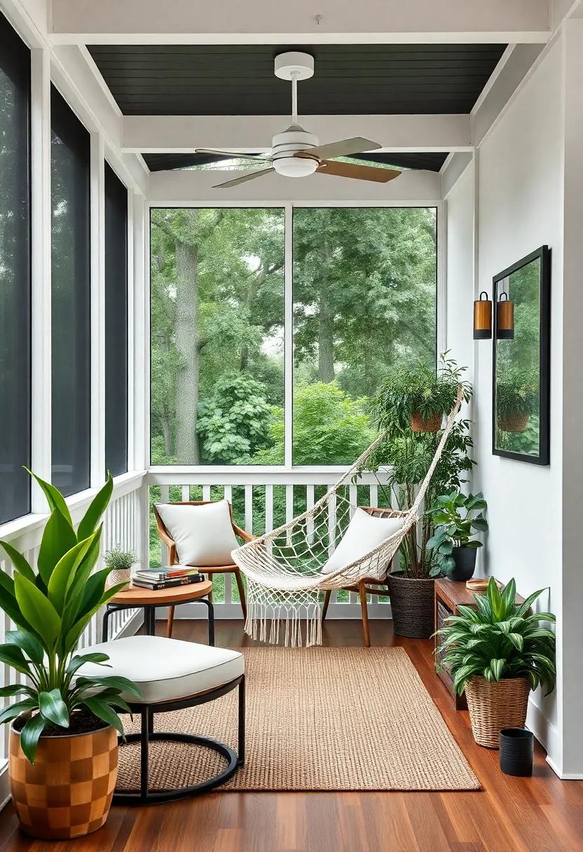 Hang a‌ hammock chair ⁤in the corner for a ⁣cozy ⁣reading‌ nook