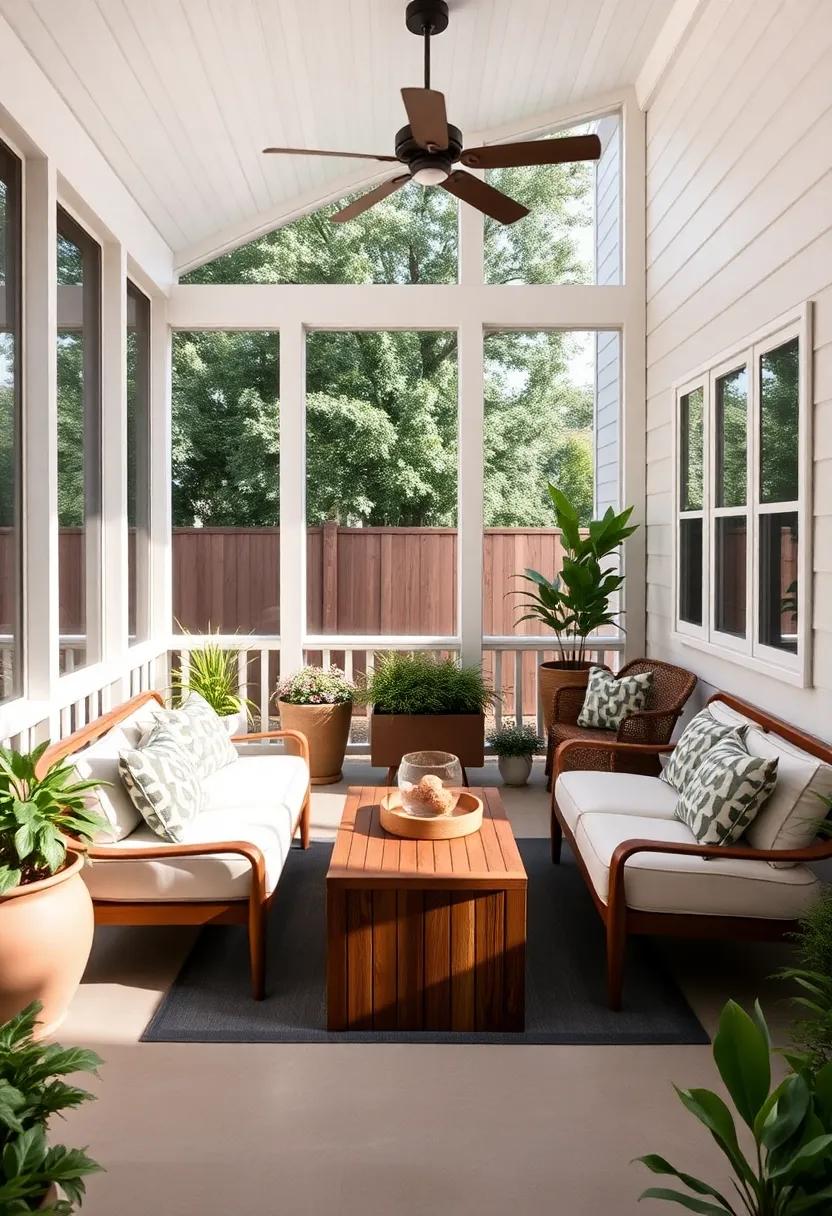 Surrounding‍ your space with ⁤built-in planters to​ create ⁢a serene, garden-like feel