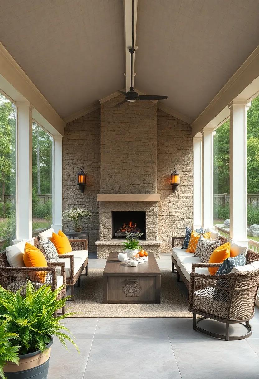 Consider weather-resistant fabrics and materials that not only withstand⁤ the elements but ⁣also elevate the overall aesthetic