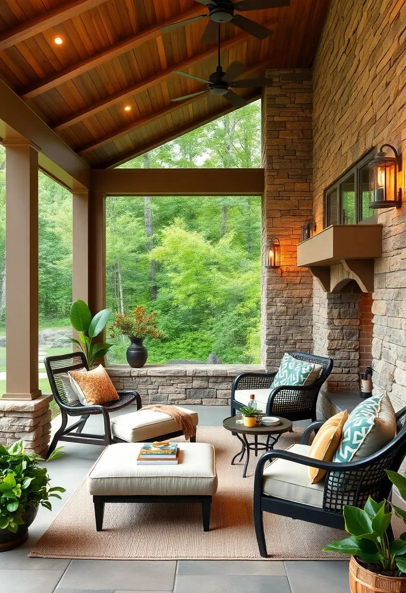 Design a reading nook with a cozy armchair,ottoman,and a small side ‌table for books and snacks,enveloped by quiet