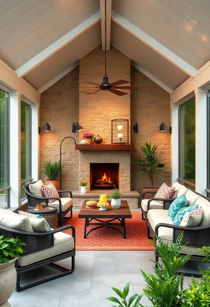 personalize your screened porch with family photos, ‌handmade crafts, or mementos that tell your unique story