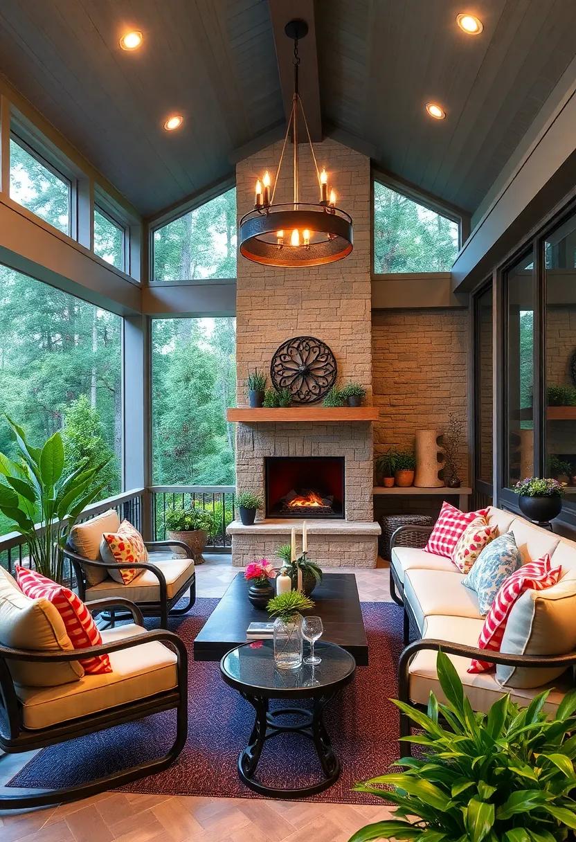 Incorporate unique light fixtures,such as a wrought iron chandelier or pendant lighting,to add a touch ⁢of elegance